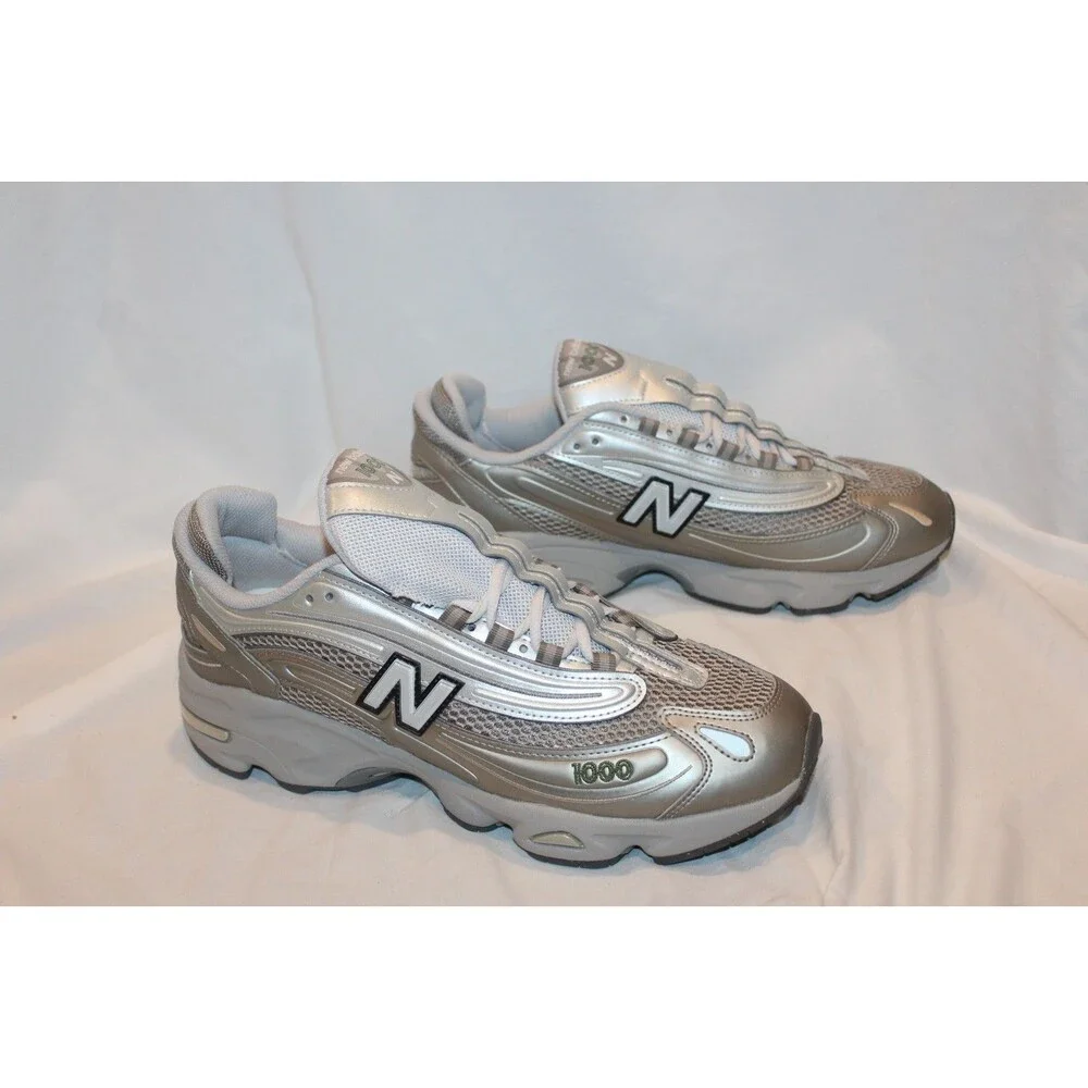 New Balance 1000 Men's Classic Leather Athletic Sneakers Gray sz 13 NEW $150